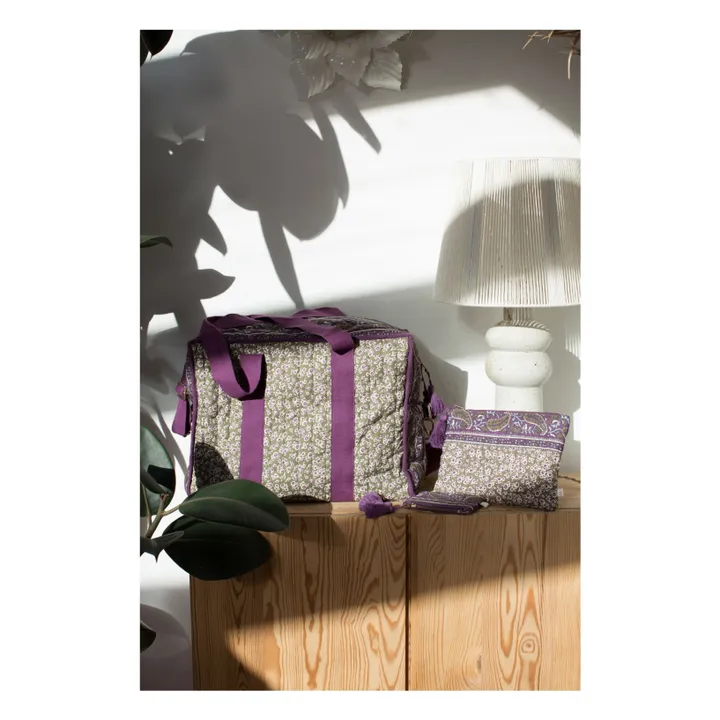 Sac 36h Lilio en coton bio | Khaki- Image produit n°2