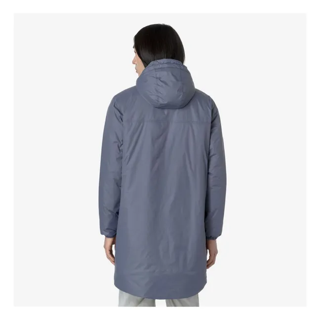 Veste Imperméable Fourrée Le Vrai Eiffel Orsetto 3.0 | Bleu gris