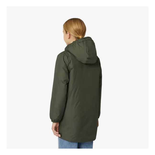 Le Vrai 3.0 Eiffeil Orsetto Long Filled Waterproof Jacket | Khaki