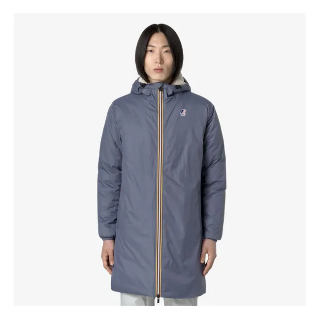 Veste Imperméable Fourrée Le Vrai Eiffel Orsetto 3.0 | Bleu gris