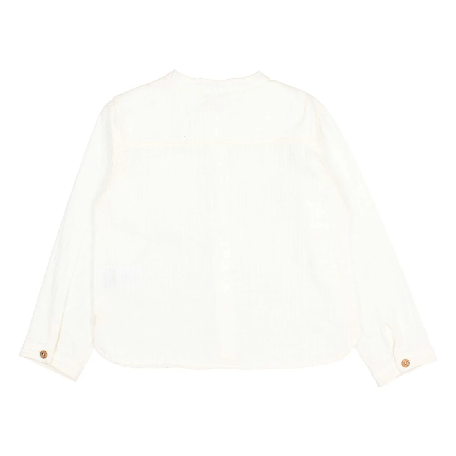 Chemise Gauffrée | Ecru- Image produit n°1