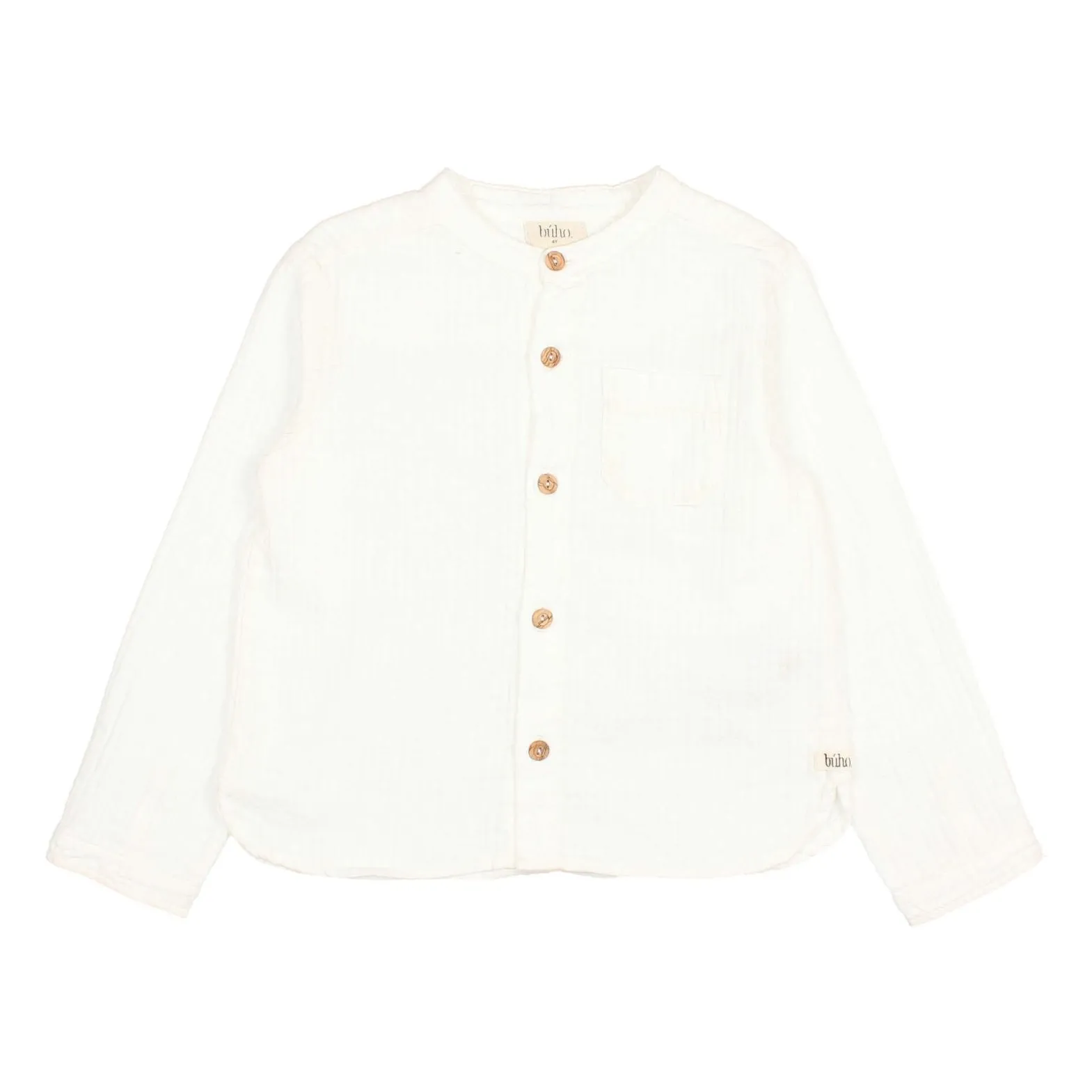 Búho Ecru Waffle Shirt