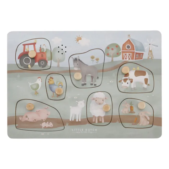 Klangpuzzle aus FSC-Holz - Little Farm