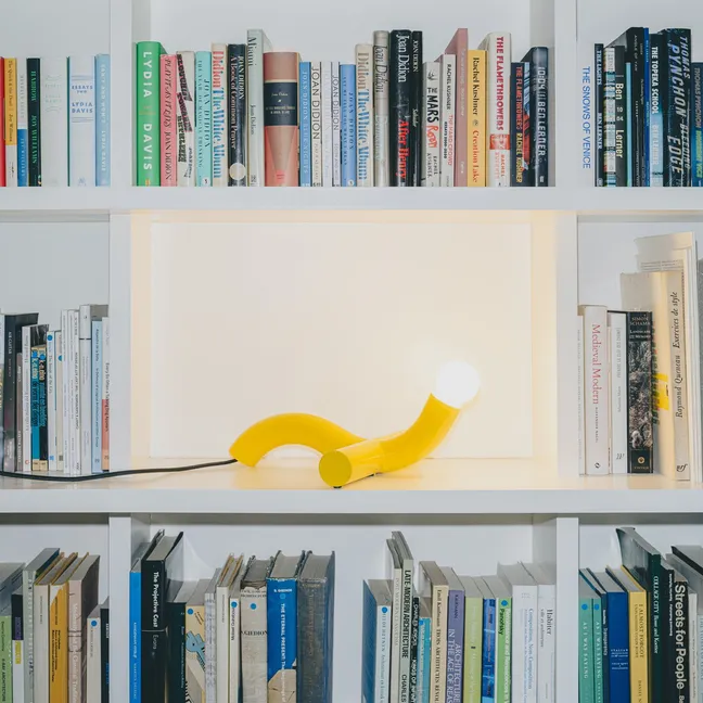 Lampe à poser La Due | Jaune