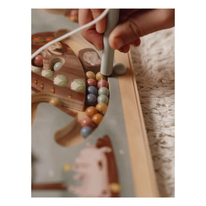 Labyrinthe magnétique en bois FSC - Little Farm- Image produit n°5