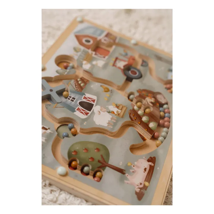 Labyrinthe magnétique en bois FSC - Little Farm- Image produit n°4
