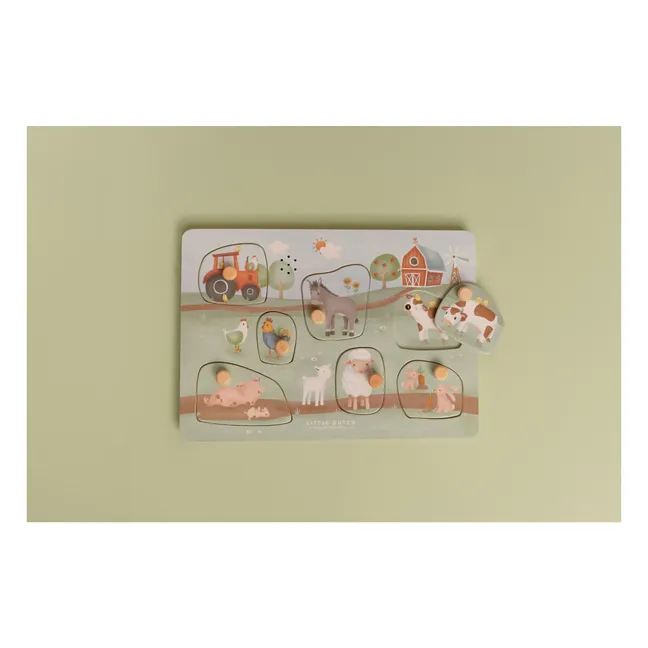 Klangpuzzle aus FSC-Holz - Little Farm