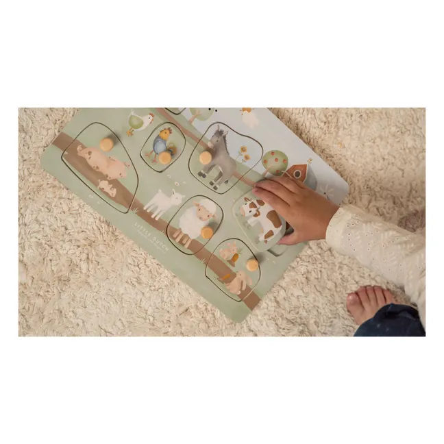 Klangpuzzle aus FSC-Holz - Little Farm