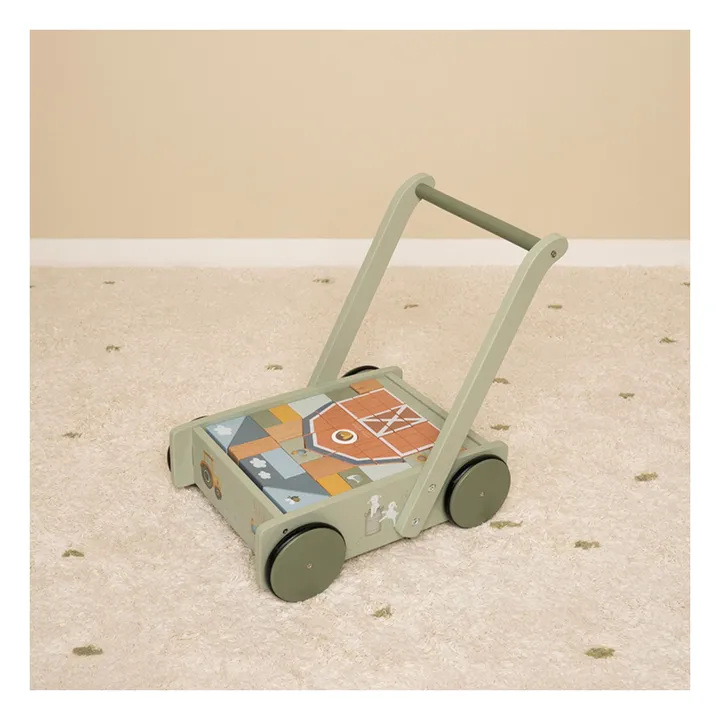 Carro de bloques de madera FSC - Little Farm- Imagen del producto n°6