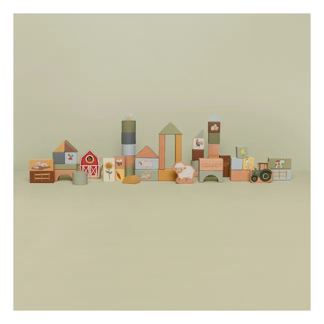 Blocs de construction en bois FSC - Little Farm