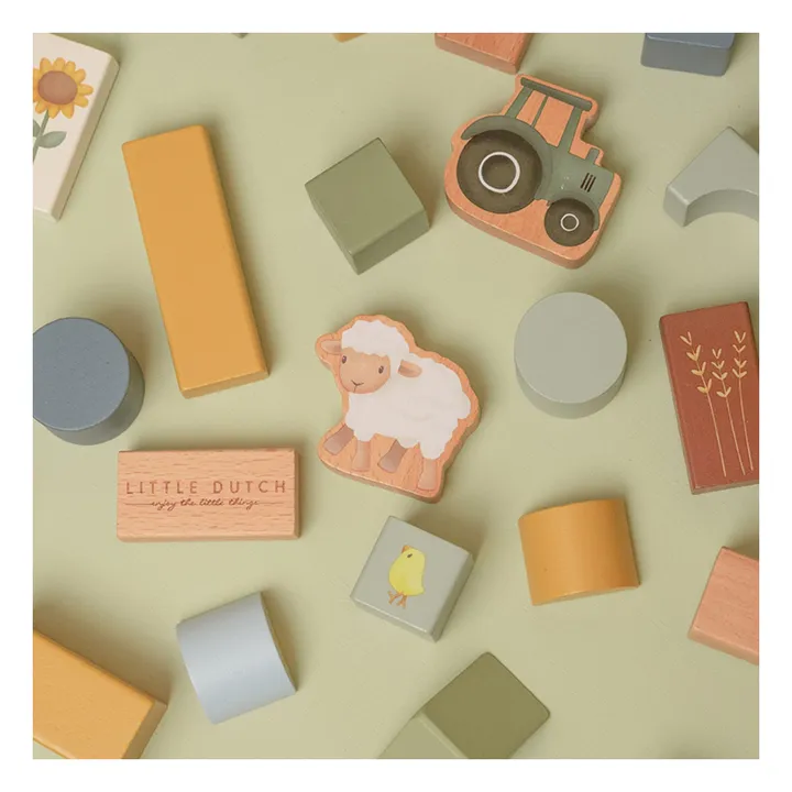 Blocs de construction en bois FSC - Little Farm- Image produit n°5