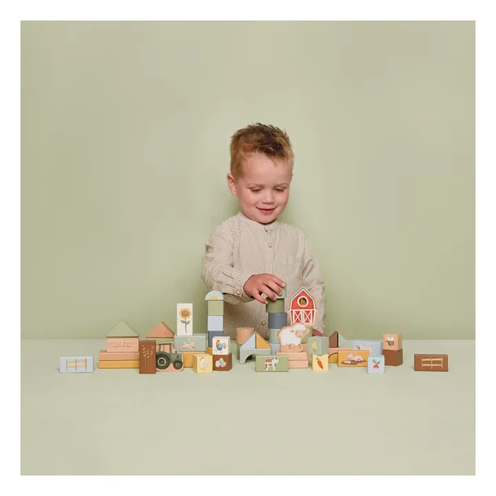 Blocs de construction en bois FSC - Little Farm- Image produit n°1