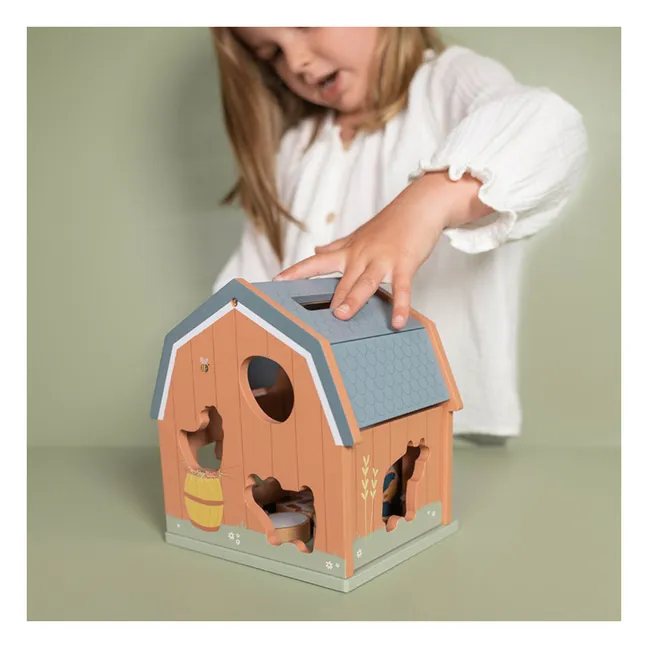 Caja de formas de madera FSC - Little Farm