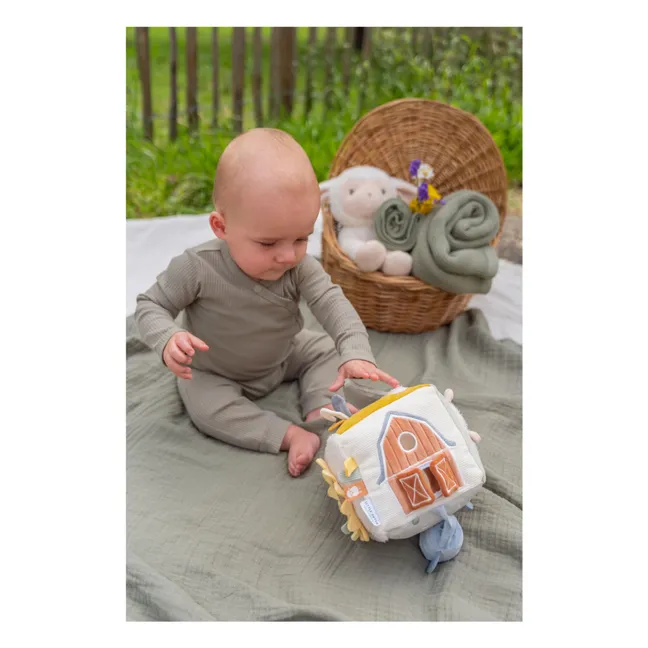 Cubo de actividades blando - Little Farm