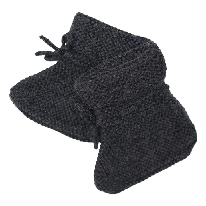 Chaussons Eugène Laine | Gris anthracite- Image produit n°0