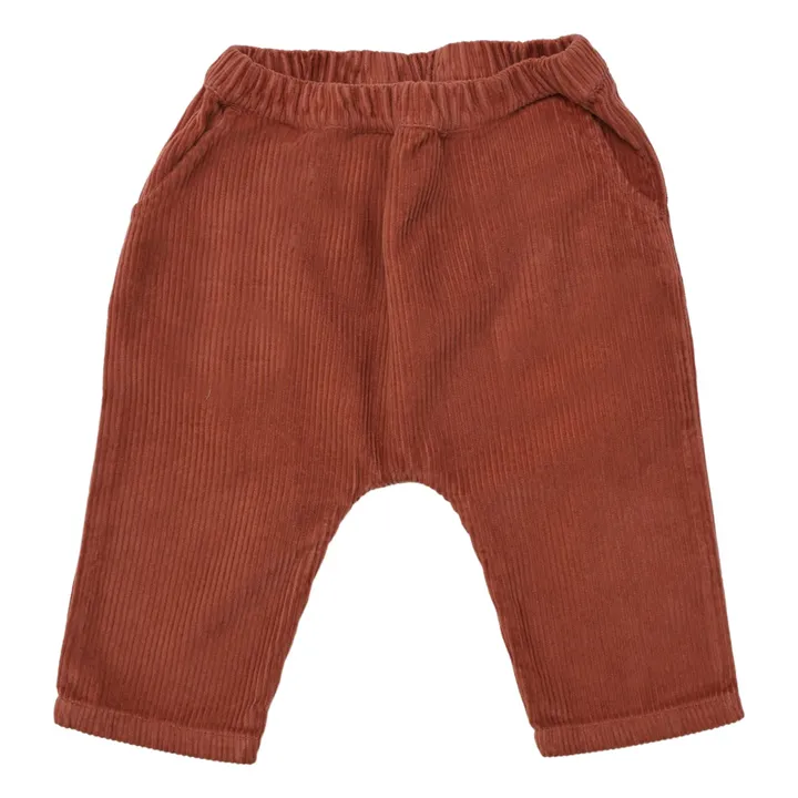 Pantalones de pana Léandre | Terracotta- Imagen del producto n°0