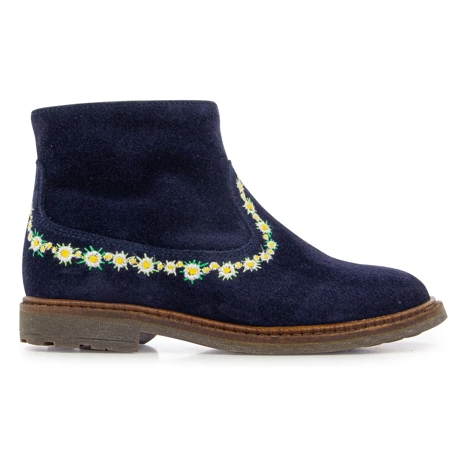 Pom D'api Navy Blue Sister Eclat Boots
