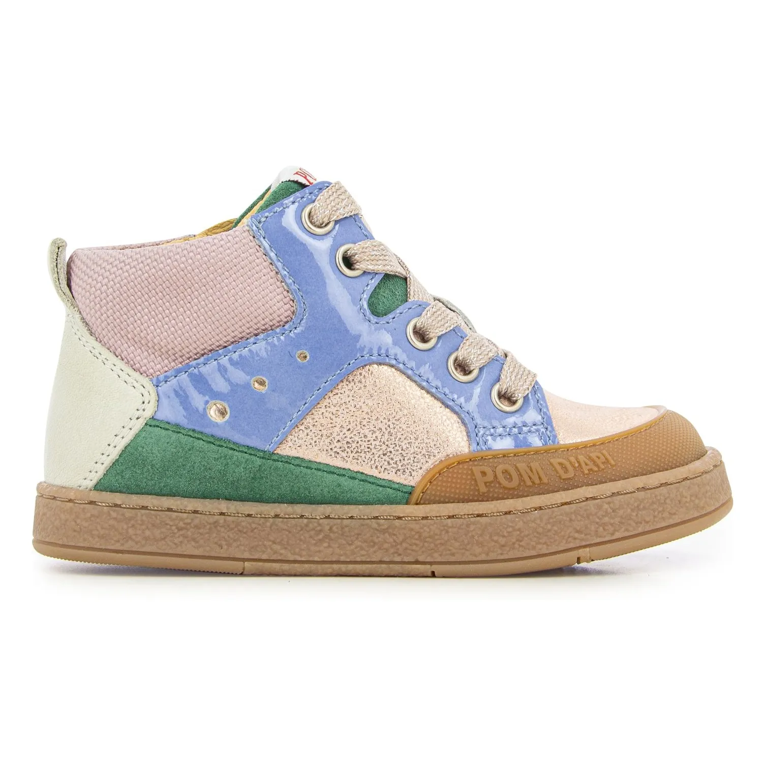 Pom D'api Nude Bump Mousse Sneakers