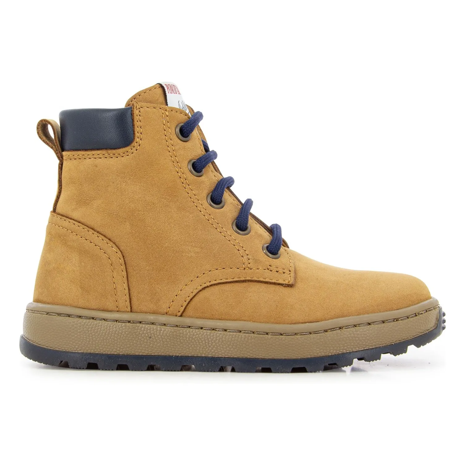 Pom D'api Camel Boots Zip Flow