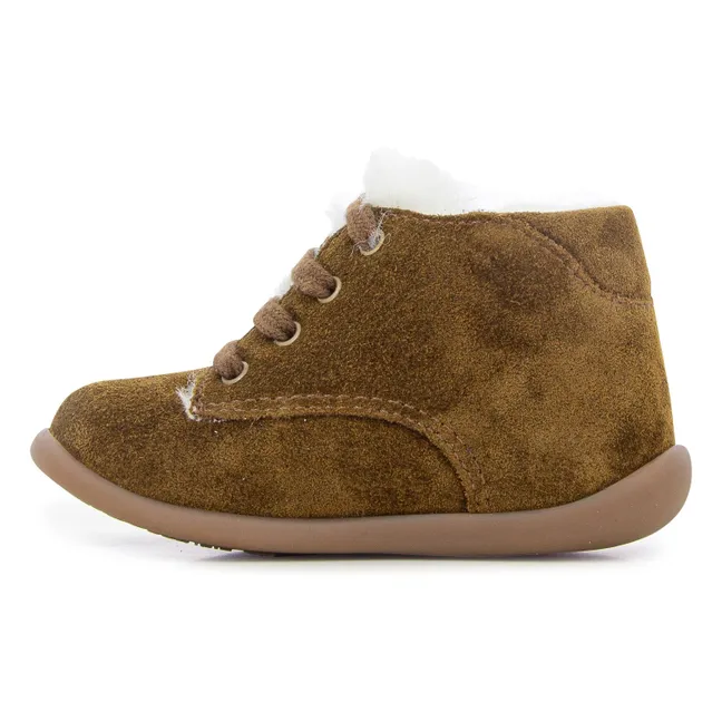 Stand Up Derby booties | Brown