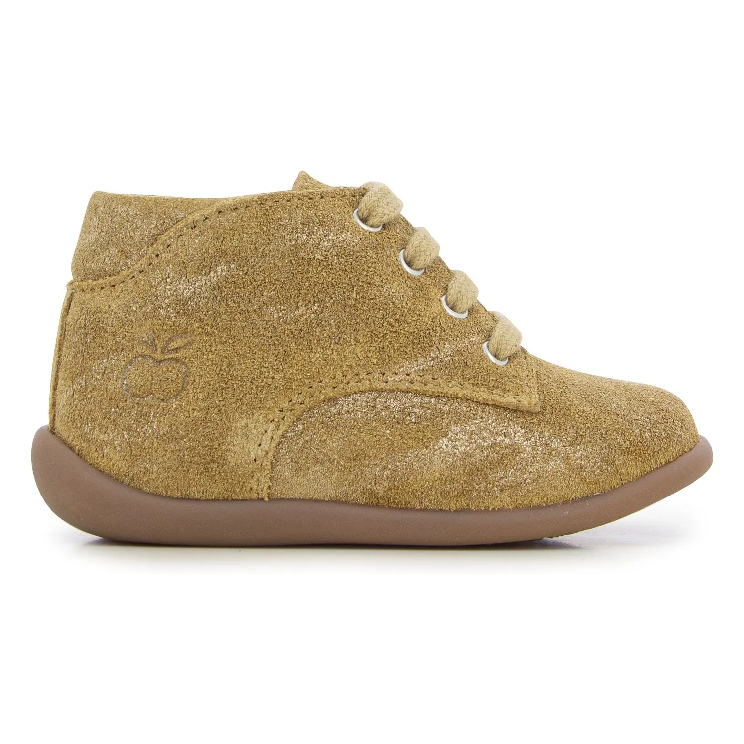 Pom D'api Beige Stand Up Derby Booties