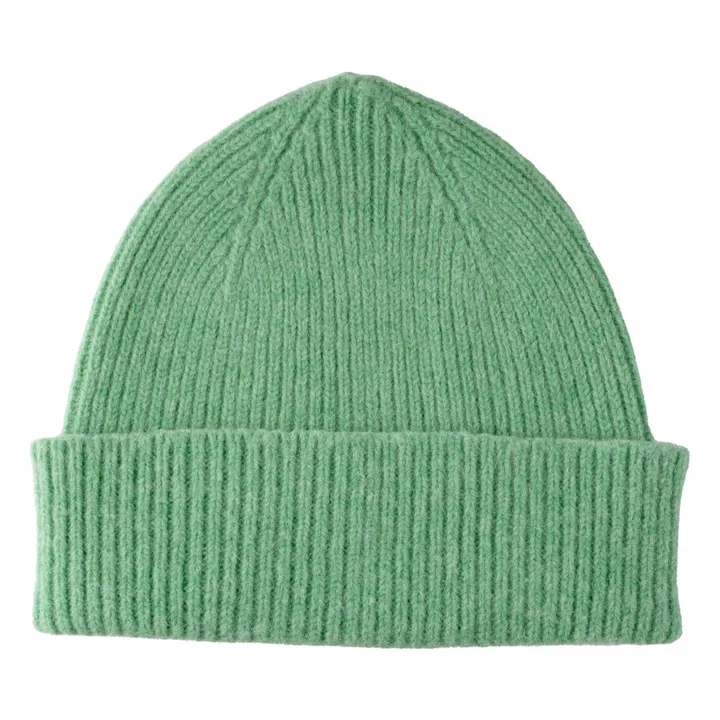 Gorro adulto de lana virgen | Verde Pálido- Imagen del producto n°0