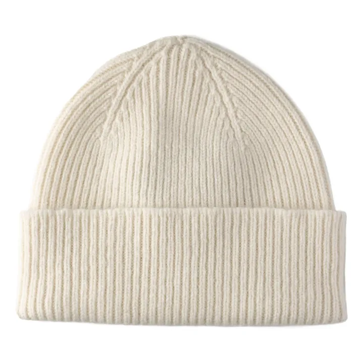 Gorro adulto de lana virgen | Crudo- Imagen del producto n°0