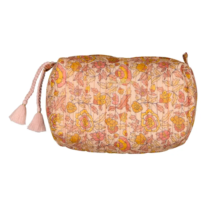 Bath Fleurie Lurex case | Ecru- Product image n°0