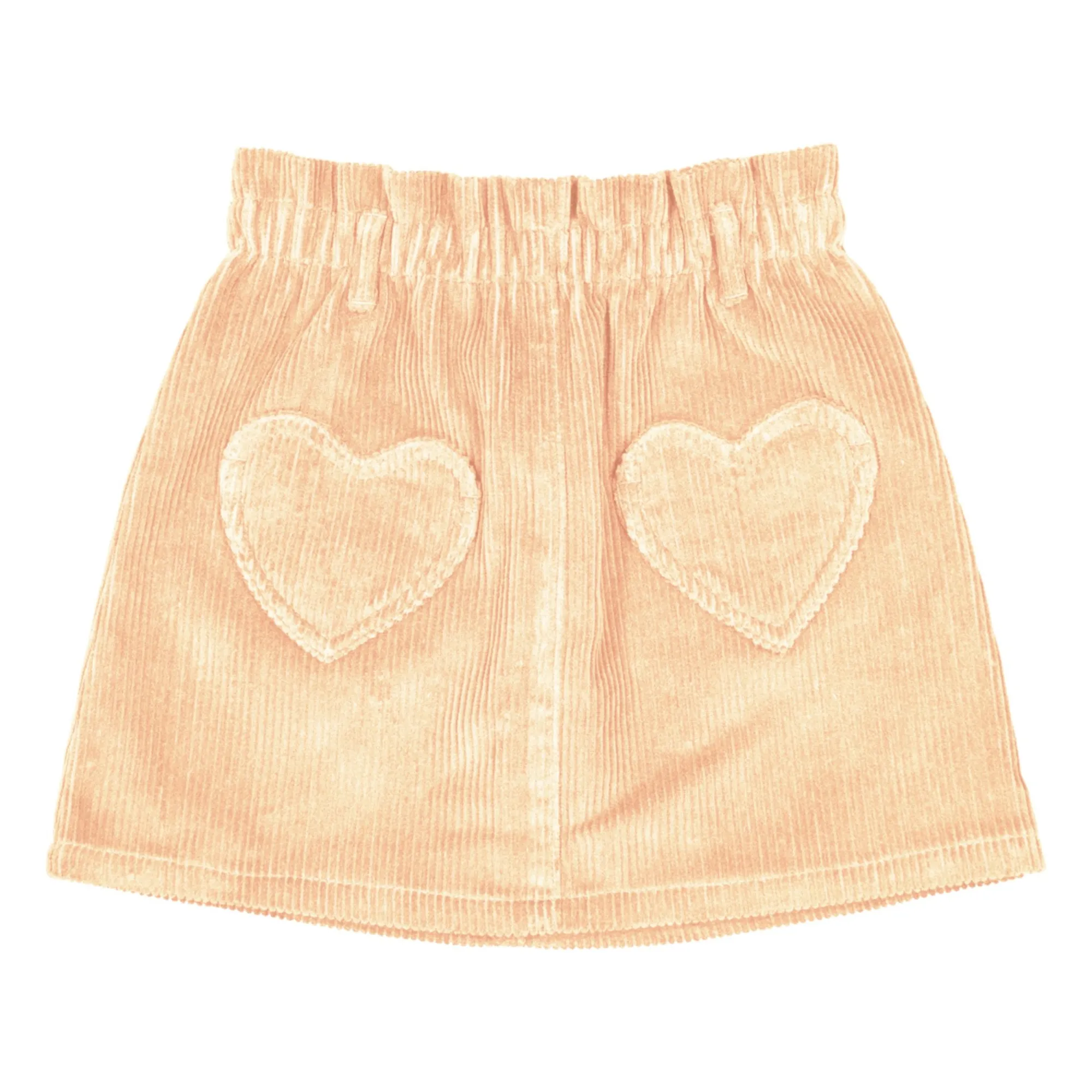 Louis Louise Sand Schoola Skirt Corduroy Hearts