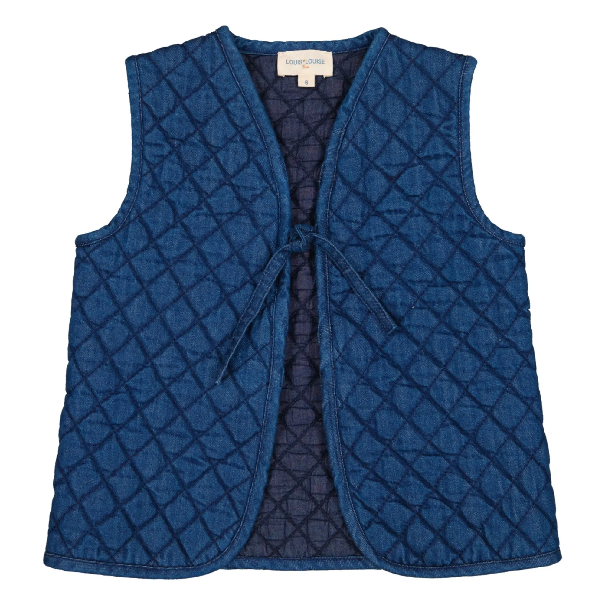 Louis Louise Blue Baba Sleeveless Vest