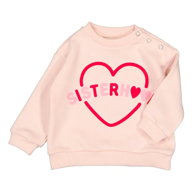 Sudadera Jimmy Sisterhood Molleton | Rosa