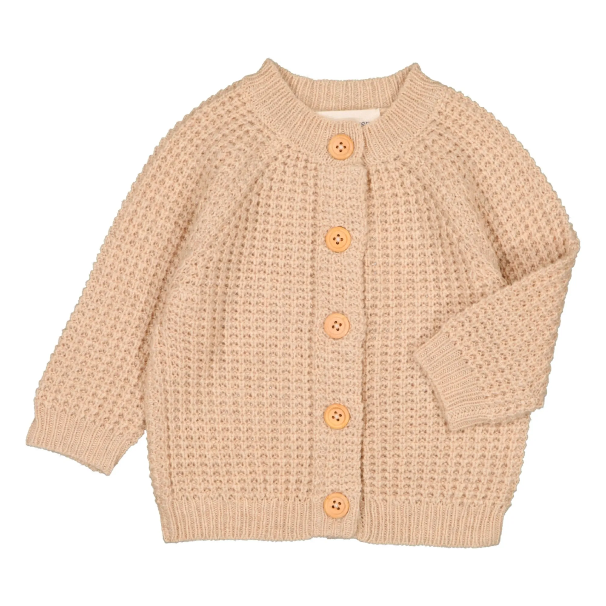 Louis Louise Beige Cardigan Aron Bébé
