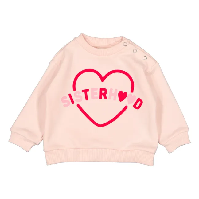Sudadera Jimmy Sisterhood Molleton | Rosa