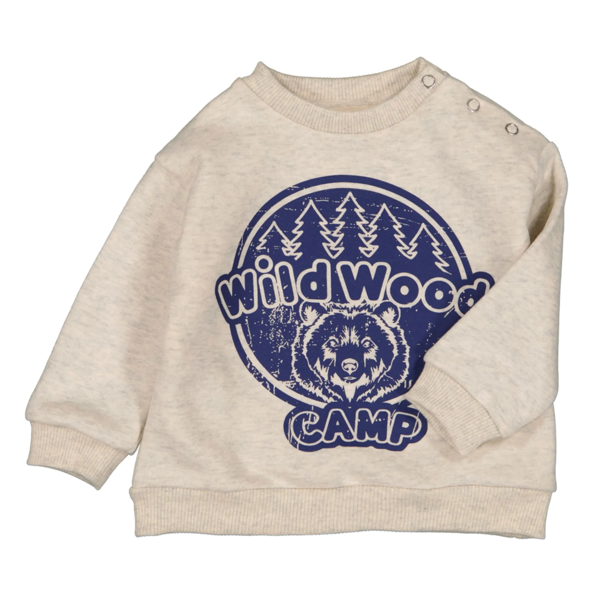 Louis Louise Grey Jimmy Wildwood Camp Molleton Sweatshirt