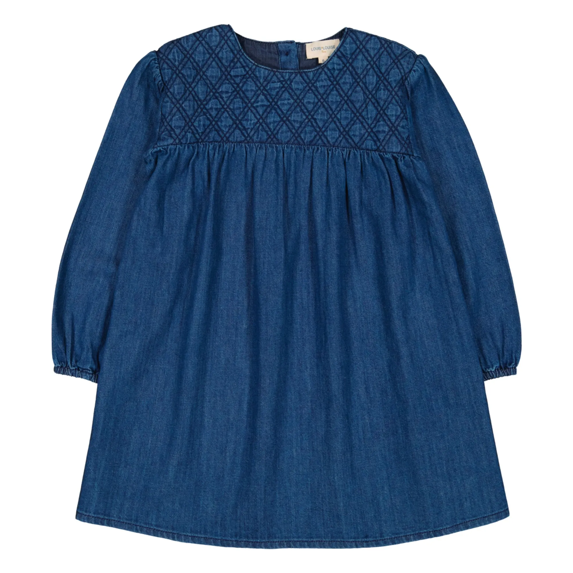 Louis Louise Denim Blue Prunelle Dress