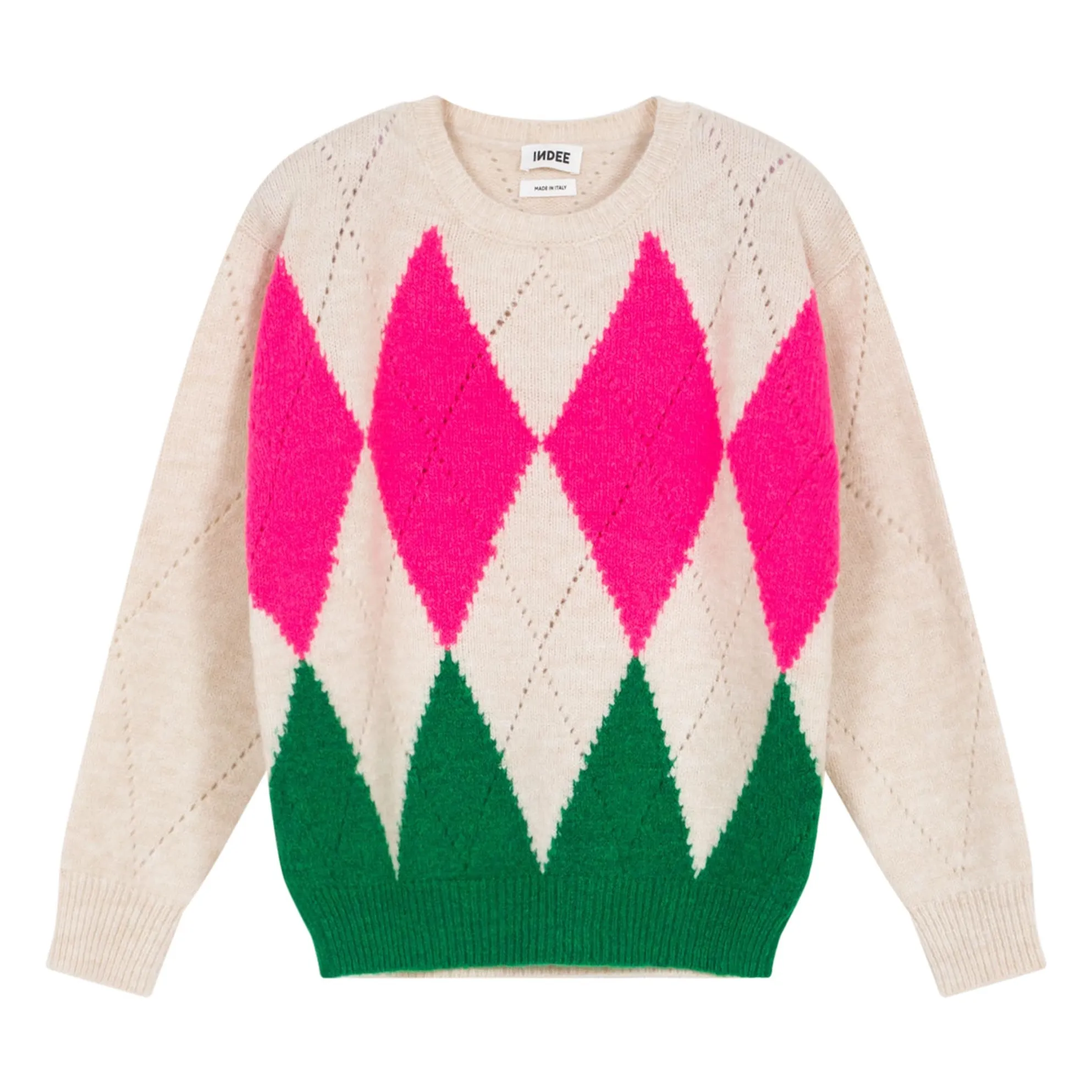 Indee Ecru Rosa Sweater