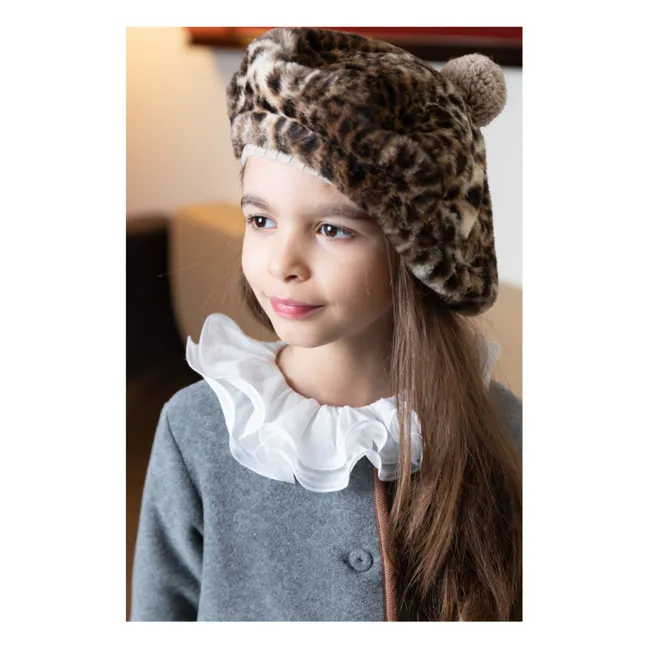 Camicetta con scollo a balze | Bianco