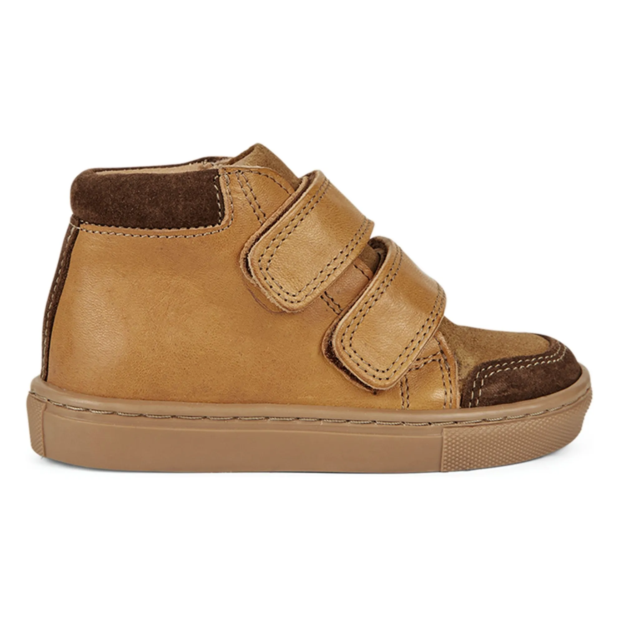 Petit Nord Brown Scratch Sneakers