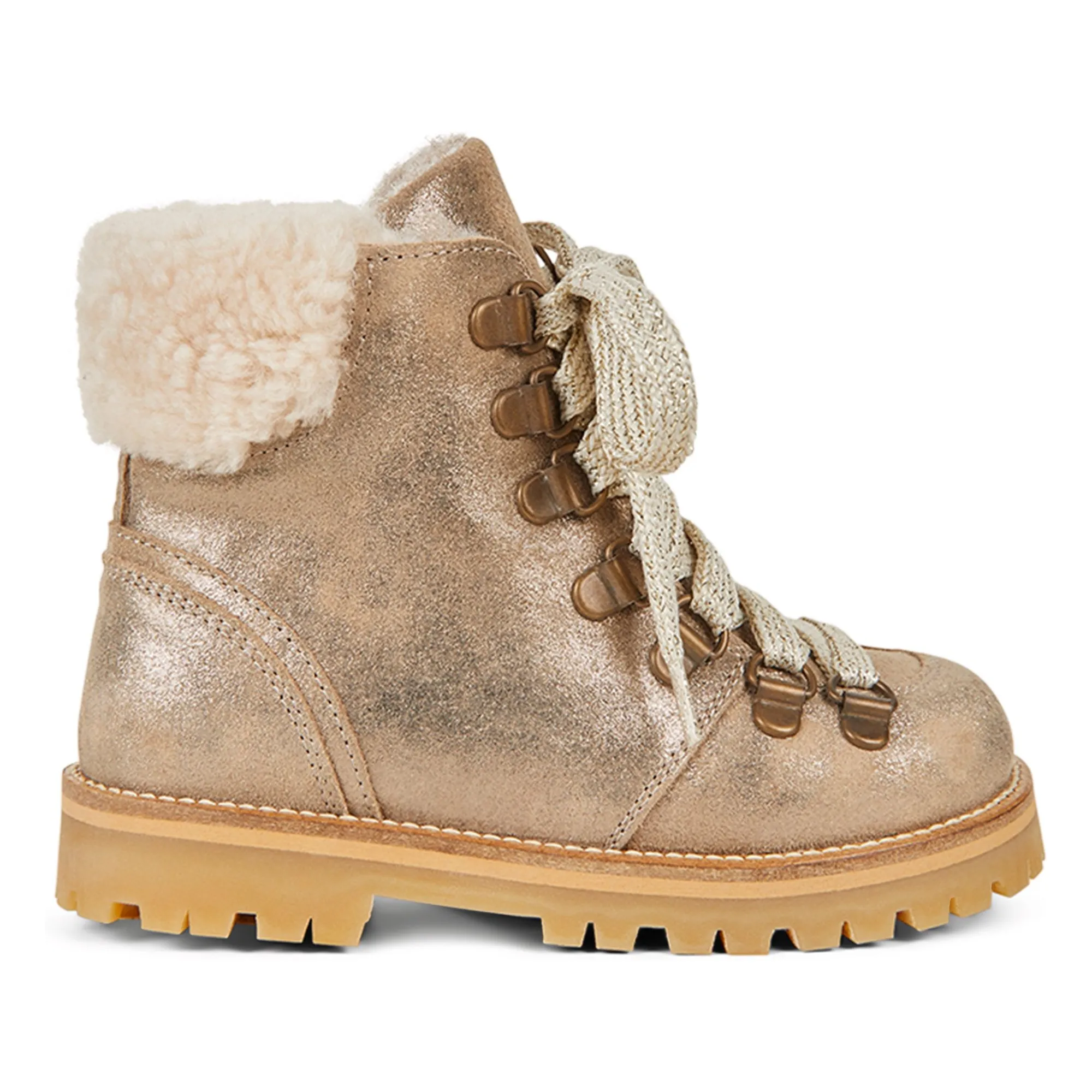 Petit Nord Gold Boots Fourrées Shearling Winter
