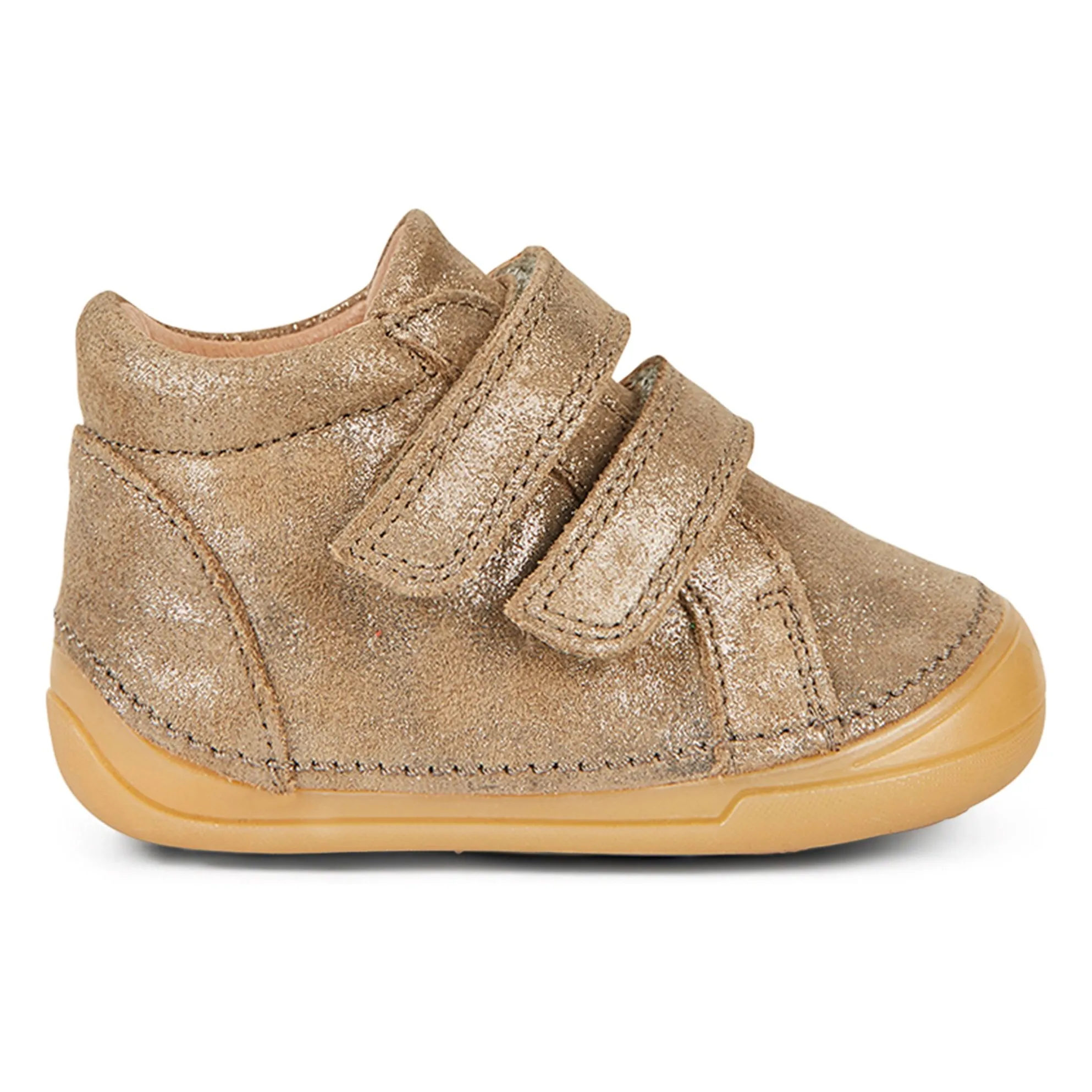 Petit Nord Gold Mini Bootie Scratch Sneakers