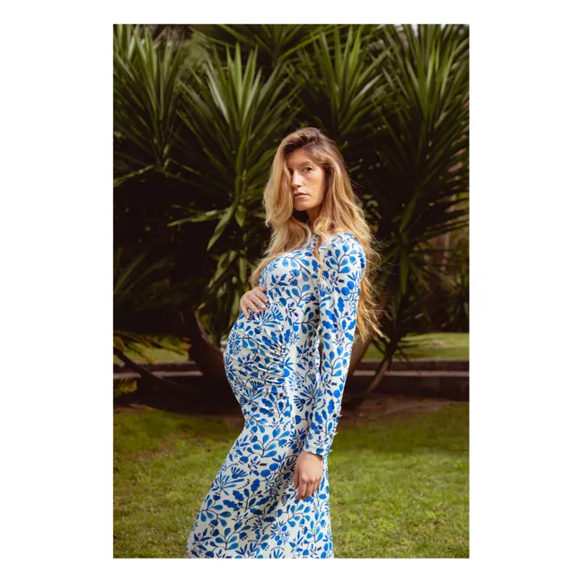Robe de Grossesse Thelma Sintra | Bleu