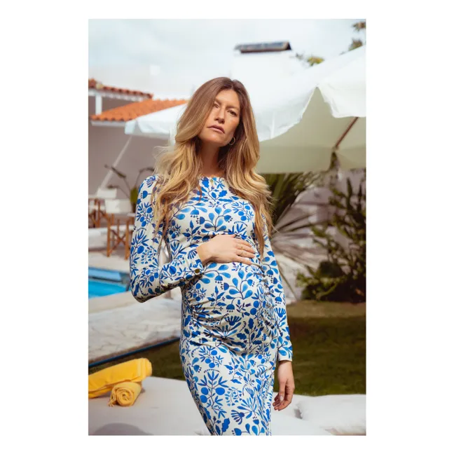 Robe de Grossesse Thelma Sintra | Bleu