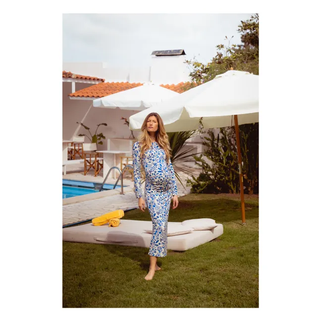 Robe de Grossesse Thelma Sintra | Bleu