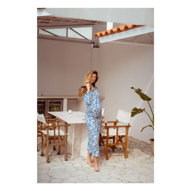 Robe de Grossesse Thelma Sintra | Bleu