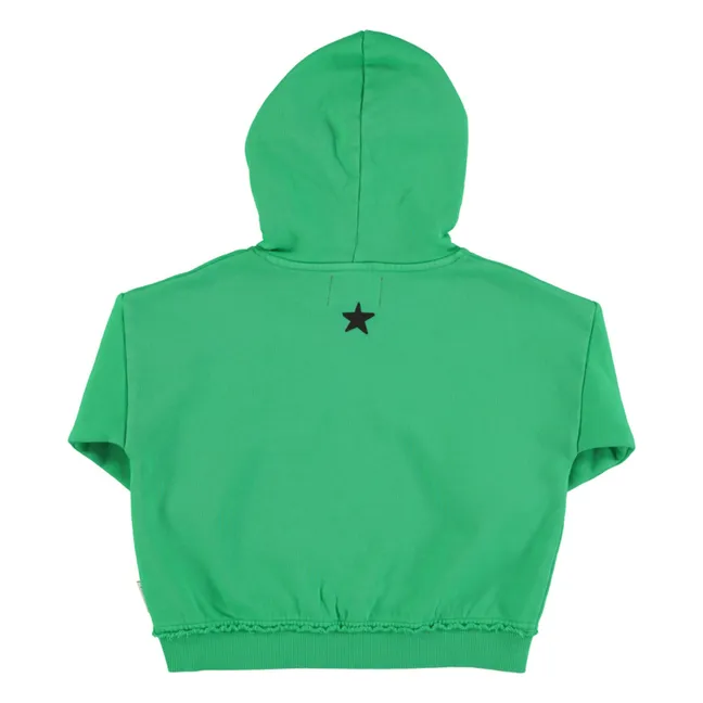 Sudadera con capucha Cavalier Algodón orgánico | Verde