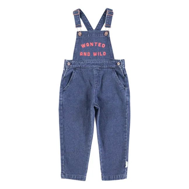 Latzhose aus Jeans | Navy