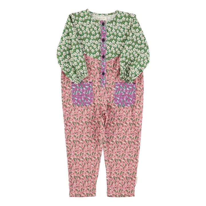 Combinaison Patchwork | Vert- Image produit n°0