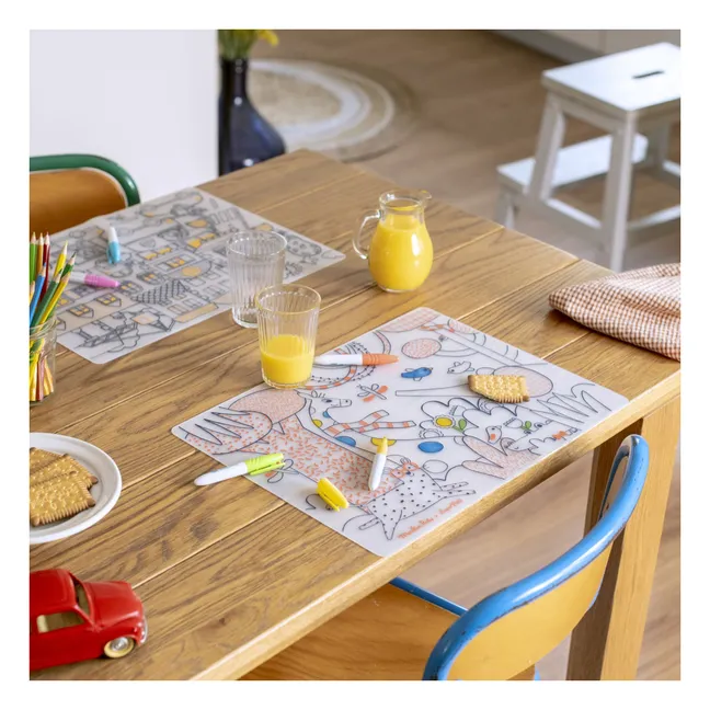Set de silicona para colorear + 5 rotuladores