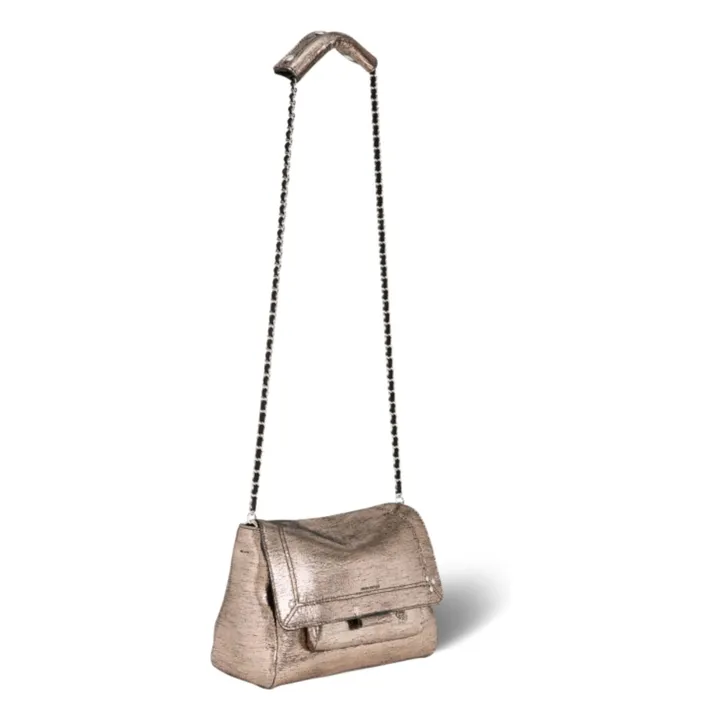 Borsa Lulu M Lamé | Champagne- Immagine del prodotto n°5