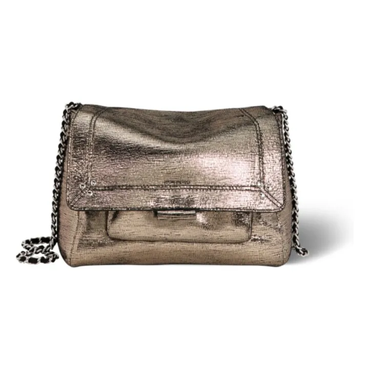 Borsa Lulu M Lamé | Champagne- Immagine del prodotto n°0